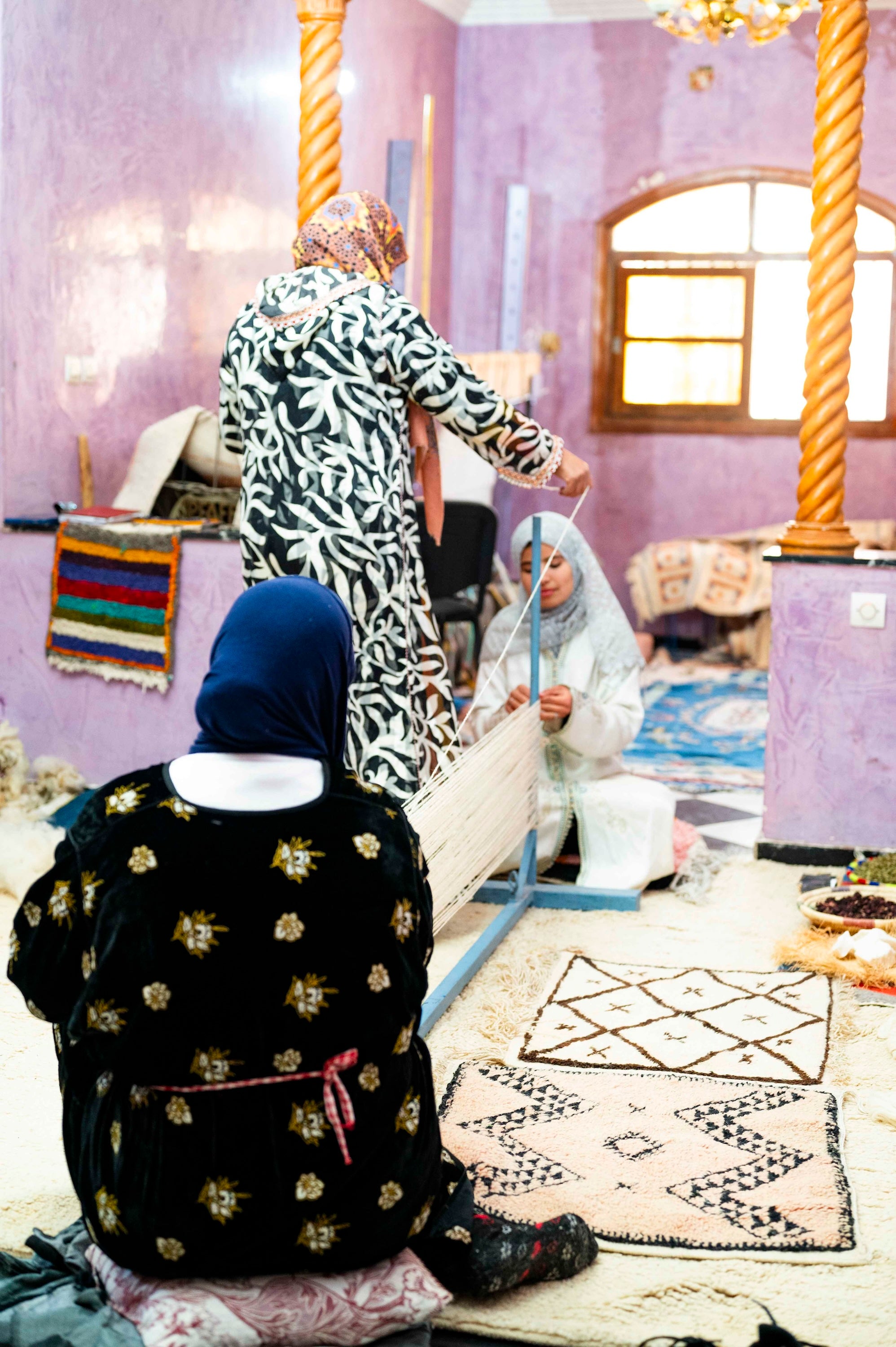 Moroccan Artisanal rugs for sale in London